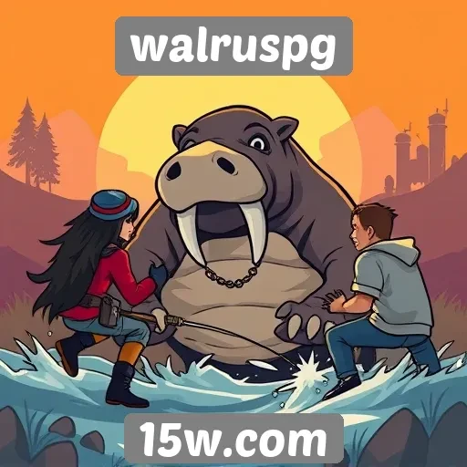 A comunidade de gamers do walruspg em crescimento